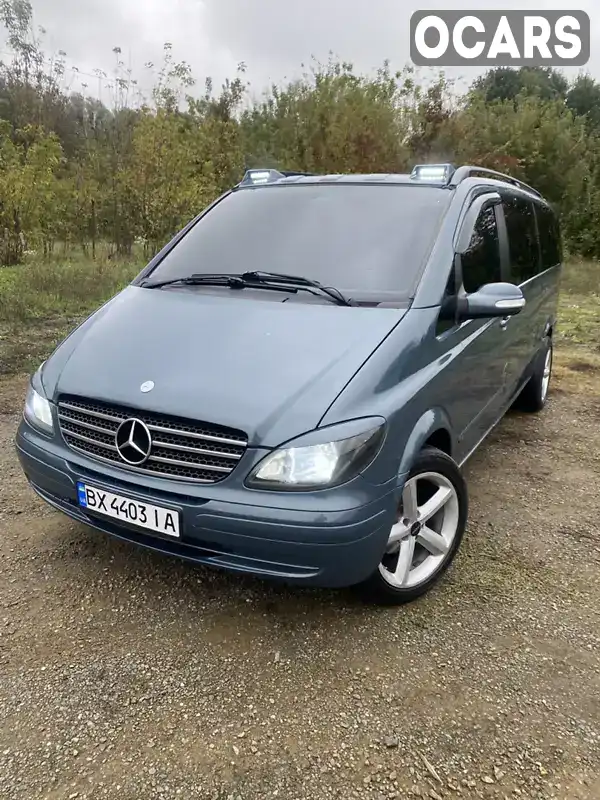 Мінівен Mercedes-Benz Viano 2004 2.15 л. Ручна / Механіка обл. Хмельницька, Хмельницький - Фото 1/21