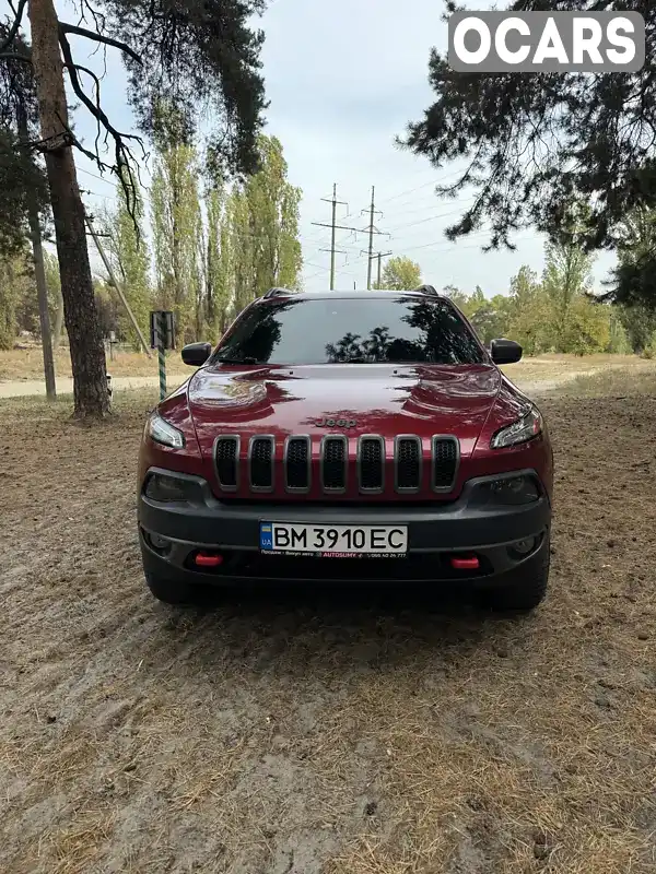 Позашляховик / Кросовер Jeep Cherokee 2014 3.24 л. Автомат обл. Сумська, Охтирка - Фото 1/20