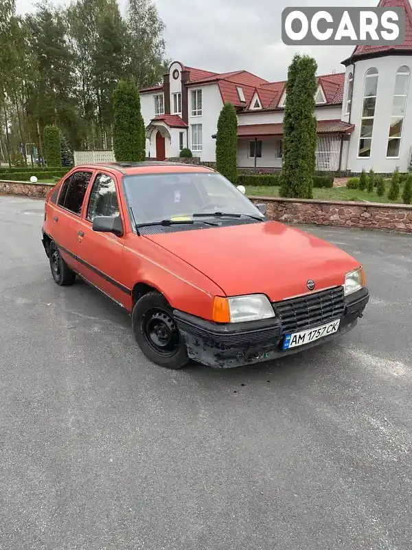 Хетчбек Opel Kadett 1988 1.3 л. Ручна / Механіка обл. Житомирська, location.city.barashivka - Фото 1/6