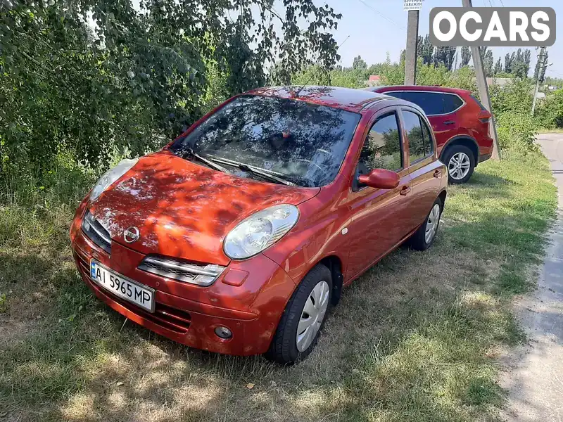 Хетчбек Nissan Micra 2006 1.39 л. Автомат обл. Київська, location.city.vorzel - Фото 1/6