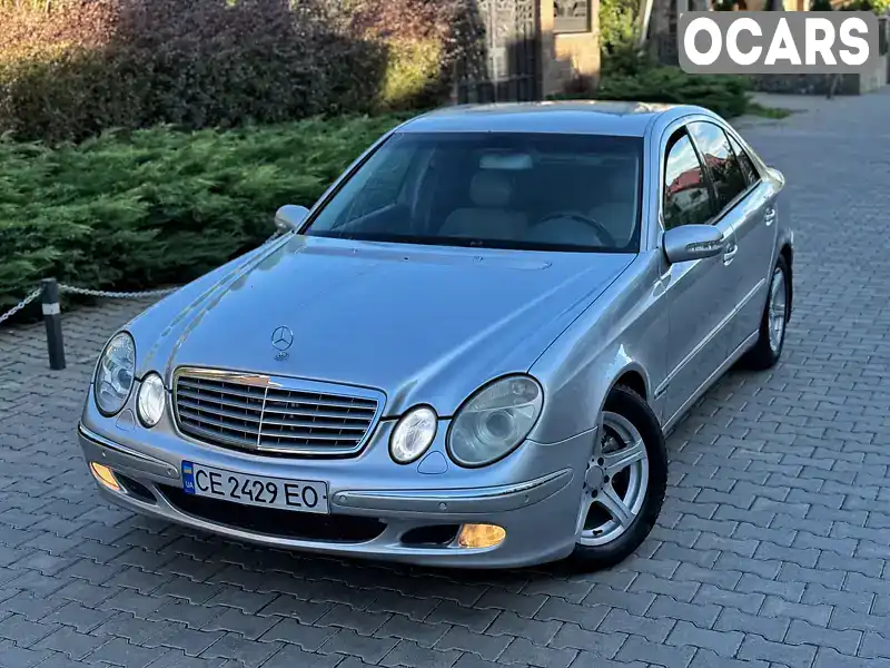 Седан Mercedes-Benz E-Class 2004 1.8 л. Автомат обл. Черновицкая, Черновцы - Фото 1/21