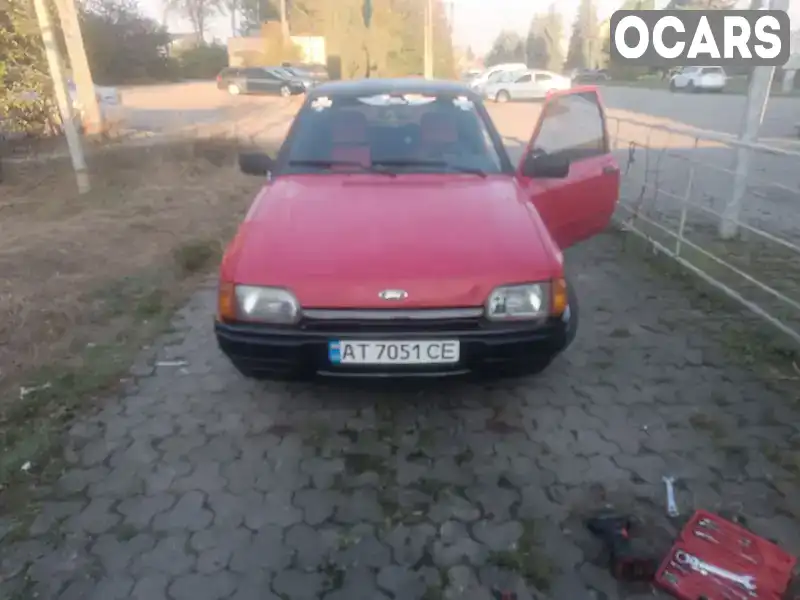 Хетчбек Ford Escort 1987 1.3 л. Ручна / Механіка обл. Івано-Франківська, Івано-Франківськ - Фото 1/9