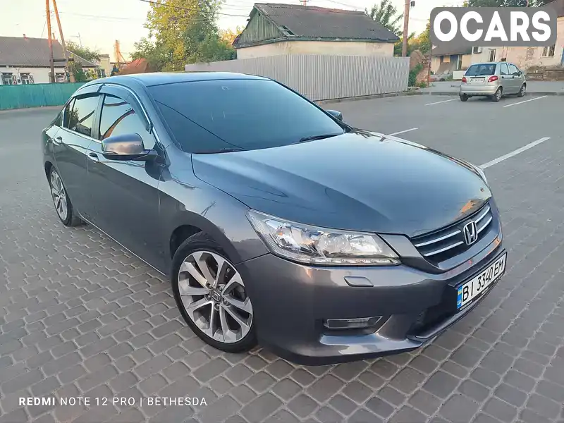 Седан Honda Accord 2013 2.36 л. Ручна / Механіка обл. Полтавська, Кременчук - Фото 1/21