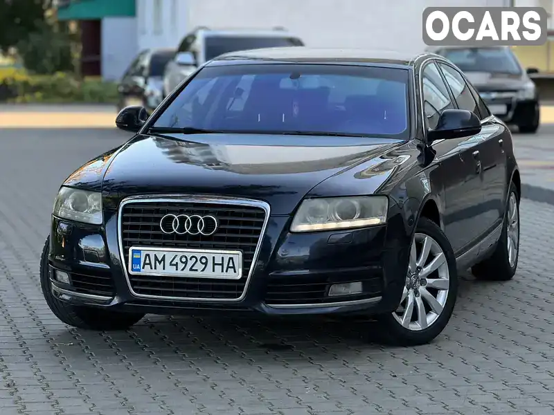 Седан Audi A6 2010 2 л. Автомат обл. Житомирська, Звягель - Фото 1/21