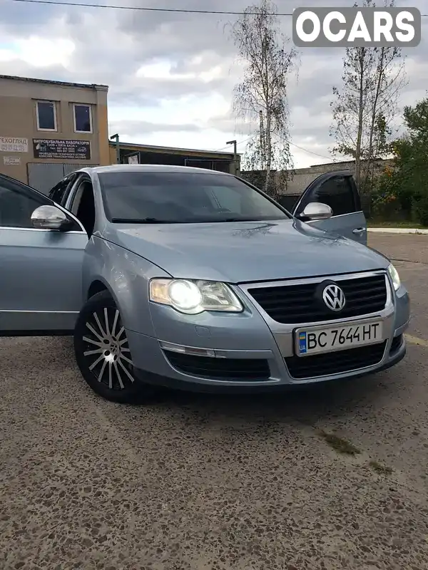 Седан Volkswagen Passat 2006 1.9 л. Ручна / Механіка обл. Львівська, Новояворівськ - Фото 1/14