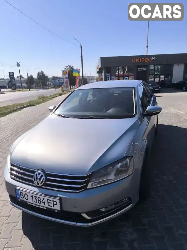 Седан Volkswagen Passat 2013 1.6 л. Ручна / Механіка обл. Тернопільська, Тернопіль - Фото 1/6