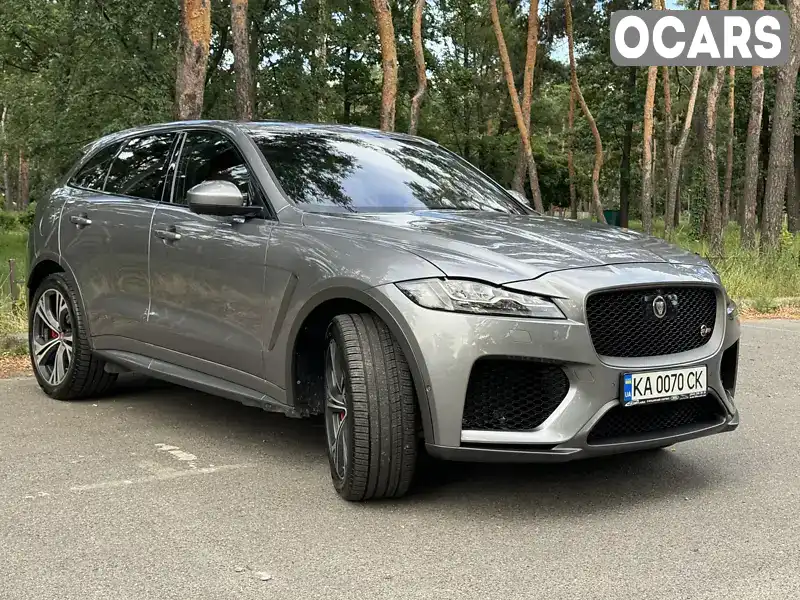 Позашляховик / Кросовер Jaguar F-Pace 2019 5 л. Автомат обл. Київська, Київ - Фото 1/21