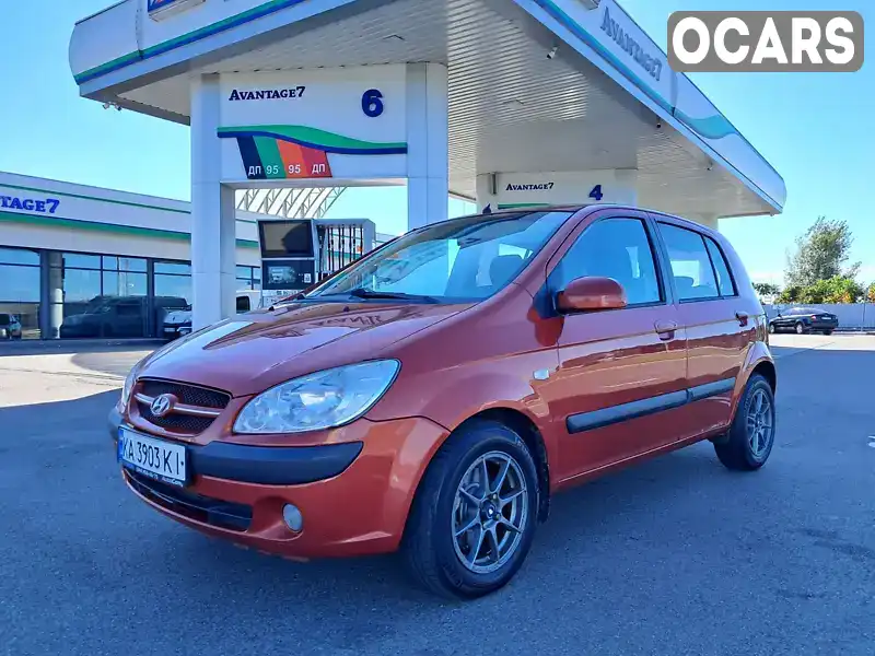 Хетчбек Hyundai Getz 2006 1.6 л. Ручна / Механіка обл. Чернігівська, Бобровиця - Фото 1/16