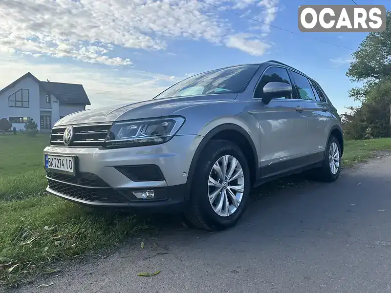 Внедорожник / Кроссовер Volkswagen Tiguan 2018 1.97 л. Автомат обл. Ровенская, Здолбунов - Фото 1/16