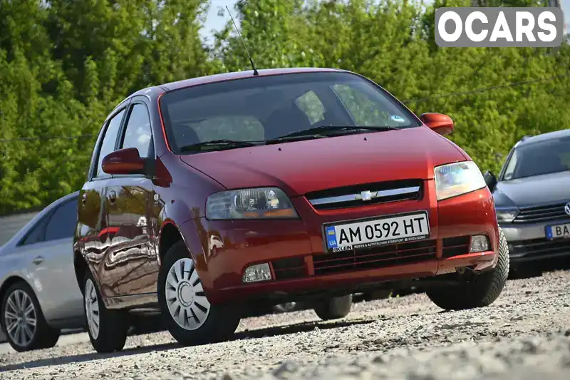 Хэтчбек Chevrolet Kalos 2008 1.4 л. Ручная / Механика обл. Житомирская, Бердичев - Фото 1/21