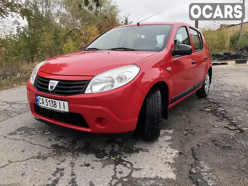 Хетчбек Dacia Sandero 2009 1.4 л. Ручна / Механіка обл. Черкаська, location.city.yerky - Фото 1/21