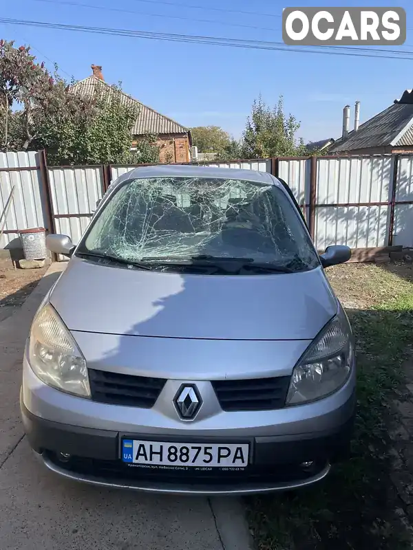 Мінівен Renault Scenic 2005 1.6 л. Ручна / Механіка обл. Донецька, Слов'янськ - Фото 1/12