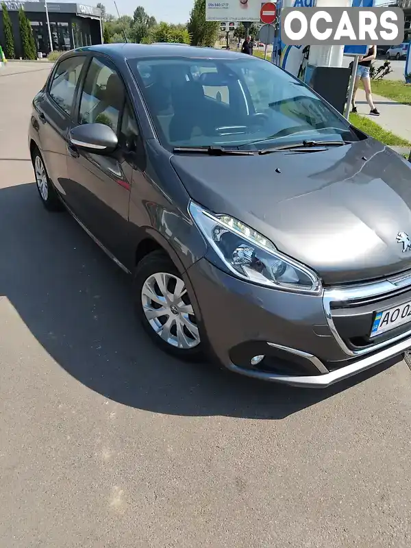 Хэтчбек Peugeot 208 2018 1.2 л. Ручная / Механика обл. Закарпатская, Ужгород - Фото 1/13