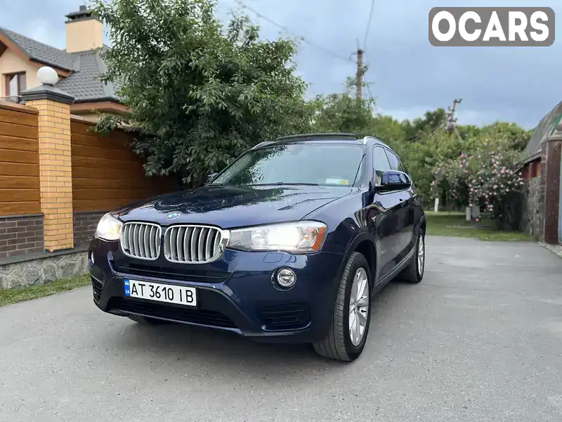 Внедорожник / Кроссовер BMW X3 2016 2 л. Автомат обл. Ивано-Франковская, Коломыя - Фото 1/21