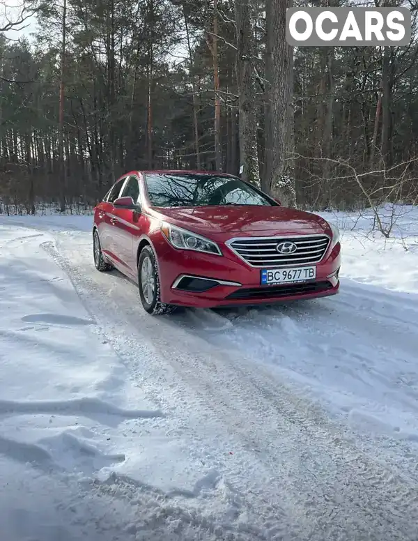 Седан Hyundai Sonata 2015 2.36 л. Автомат обл. Львовская, Червоноград - Фото 1/21