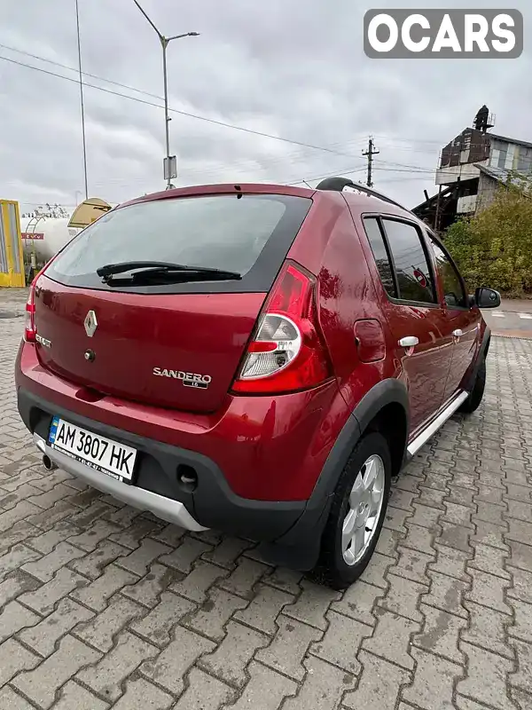 Внедорожник / Кроссовер Renault Sandero StepWay 2012 1.6 л. Ручная / Механика обл. Житомирская, Житомир - Фото 1/10