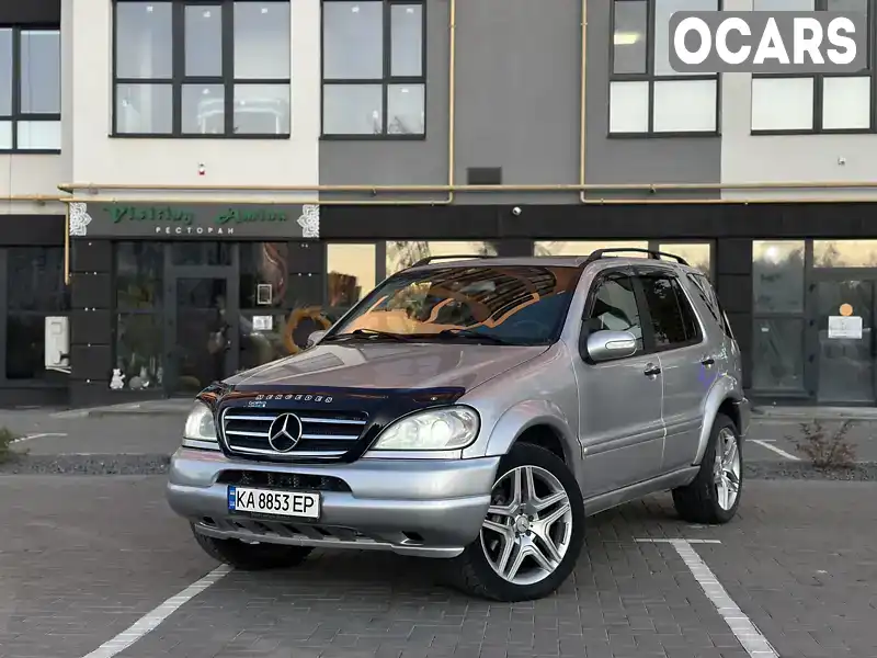 Позашляховик / Кросовер Mercedes-Benz M-Class 2002 4 л. Автомат обл. Волинська, Стара Виживка - Фото 1/16