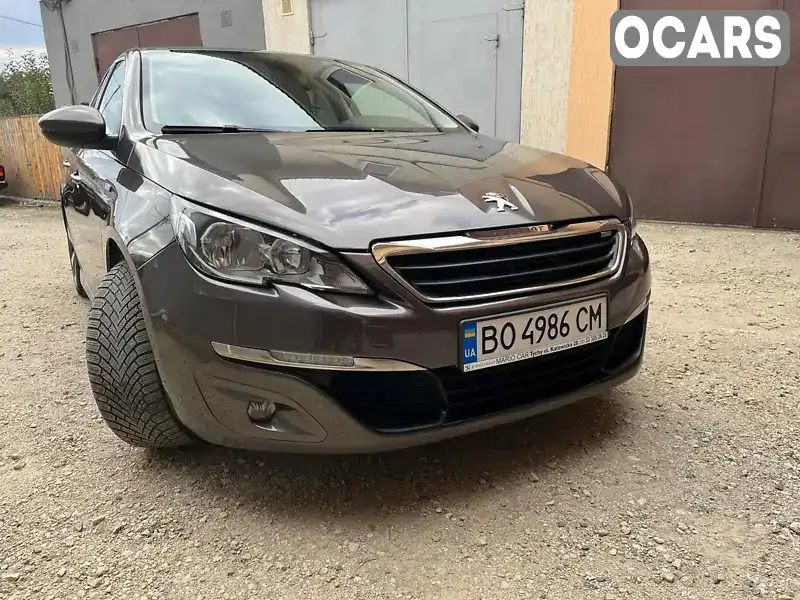 Хэтчбек Peugeot 308 2014 1.56 л. Ручная / Механика обл. Тернопольская, Тернополь - Фото 1/16