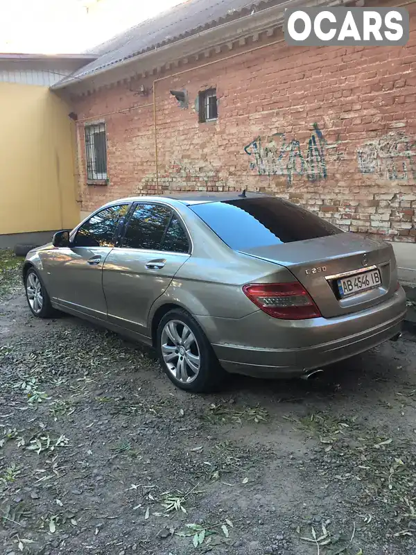 Седан Mercedes-Benz C-Class 2008 2.5 л. Автомат обл. Вінницька, Вінниця - Фото 1/12