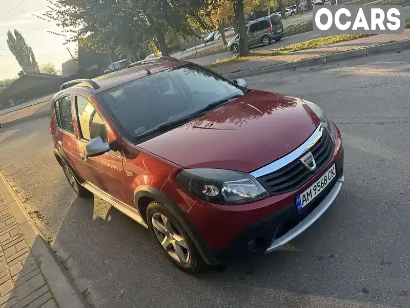 Внедорожник / Кроссовер Dacia Sandero StepWay 2012 1.46 л. Ручная / Механика обл. Житомирская, Бердичев - Фото 1/9