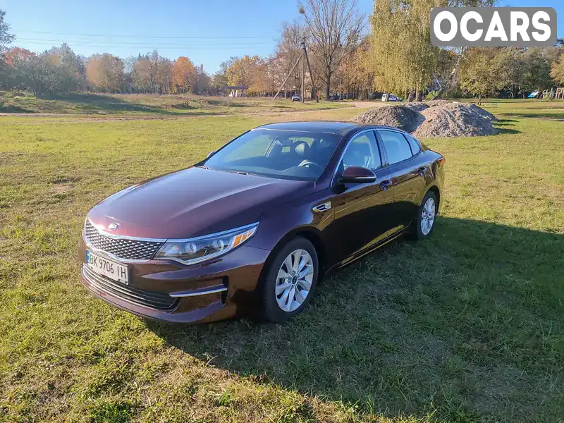 Седан Kia Optima 2017 2.36 л. Автомат обл. Рівненська, Сарни - Фото 1/21