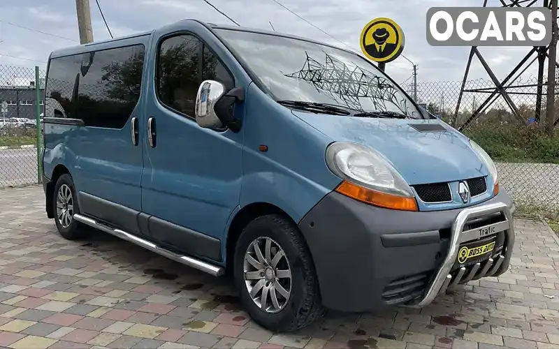 Мінівен Renault Trafic 2003 1.9 л. Ручна / Механіка обл. Івано-Франківська, Тлумач - Фото 1/21