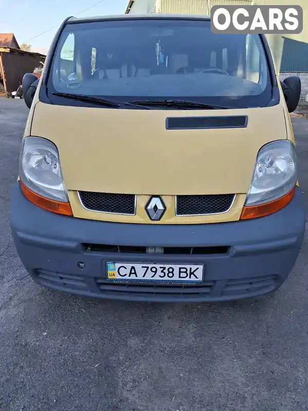 Мінівен Renault Trafic 2003 1.9 л. Ручна / Механіка обл. Черкаська, Канів - Фото 1/11