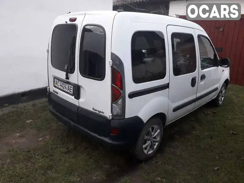 Мінівен Renault Kangoo 2000 1.87 л. Ручна / Механіка обл. Волинська, Маневичі - Фото 1/14