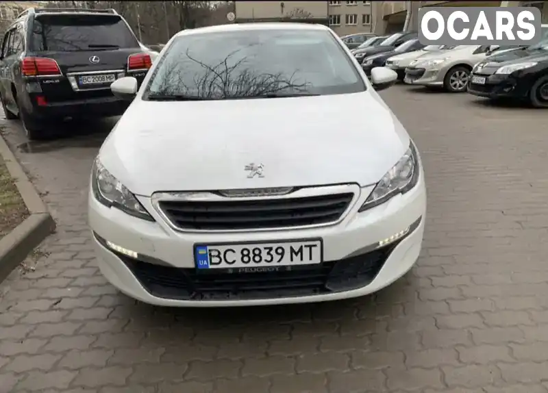 Універсал Peugeot 308 2015 1.6 л. Ручна / Механіка обл. Львівська, Львів - Фото 1/8