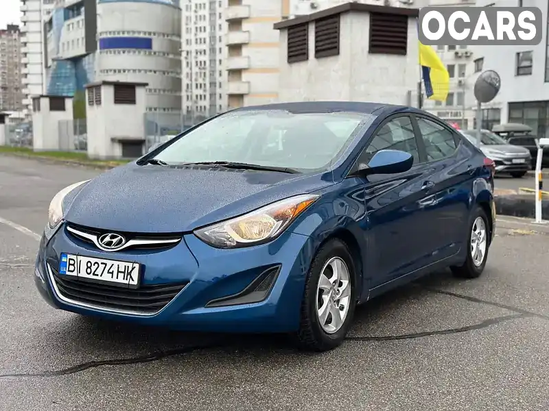 Седан Hyundai Elantra 2014 1.8 л. Автомат обл. Київська, Київ - Фото 1/20