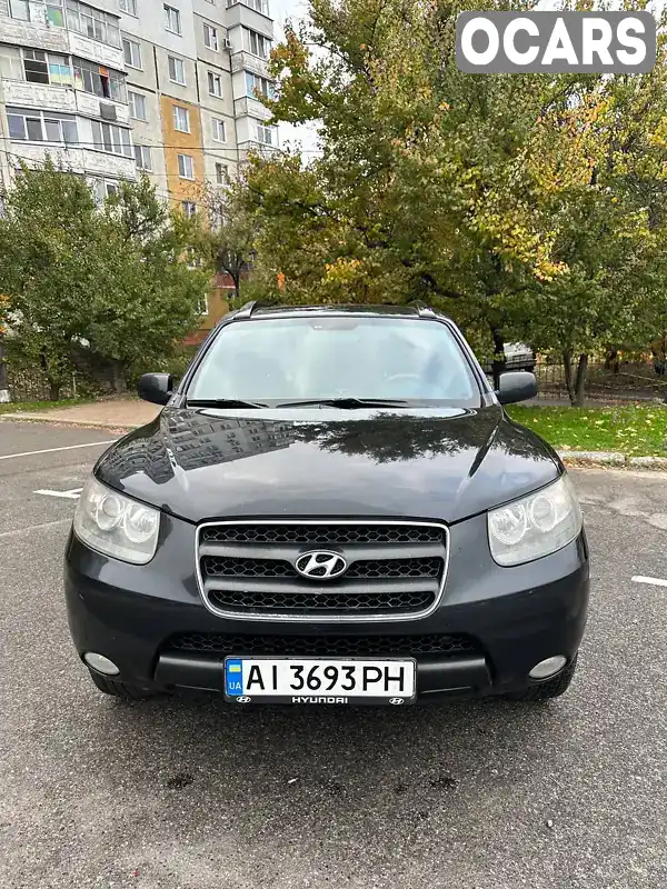 Позашляховик / Кросовер Hyundai Santa FE 2008 2.66 л. Автомат обл. Київська, Біла Церква - Фото 1/21